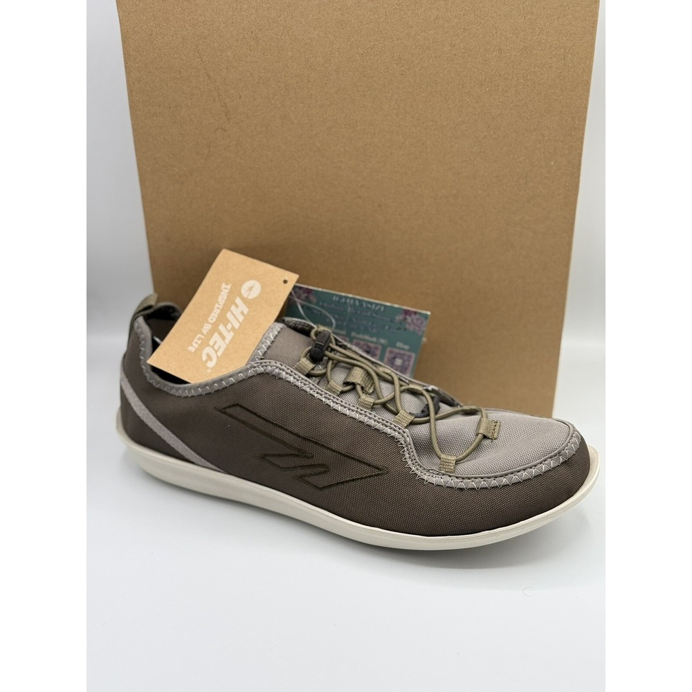 Hi-Tec Zuuk Lite Men's Slip-On Shoes Gray Size 11 Lightweight Canvas NWB